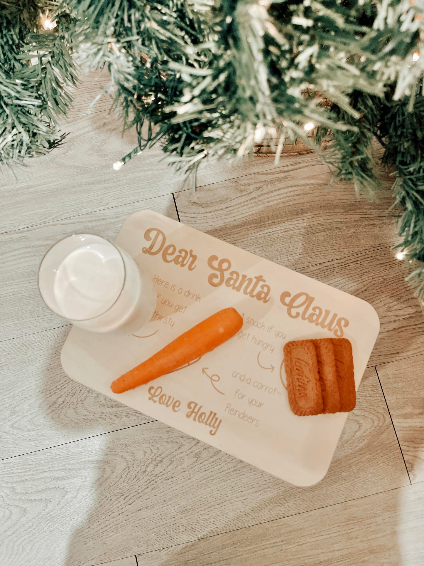 Personalised Santa Board