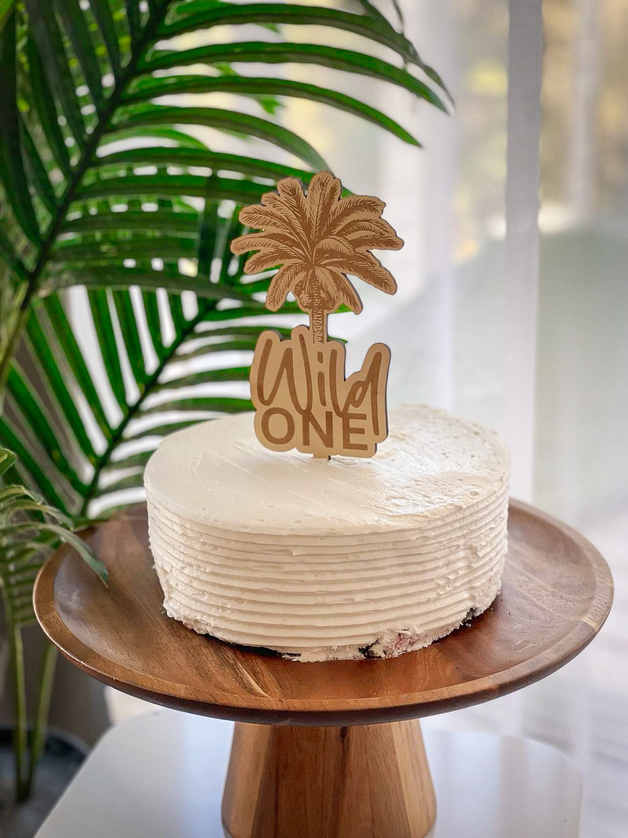 Wild One Cake Topper