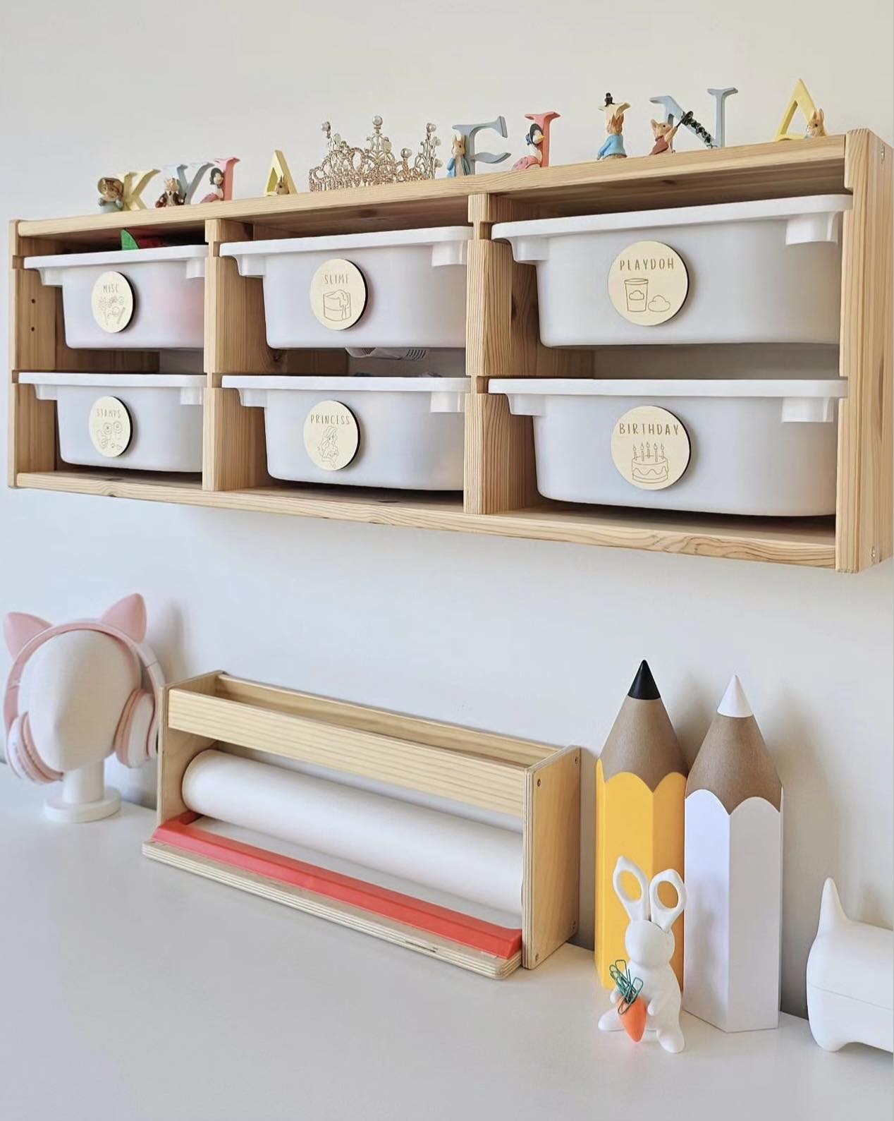 Custom Toy Storage Labels