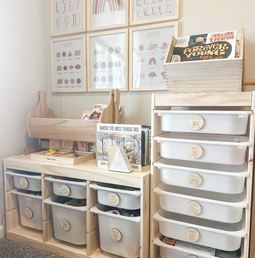 Custom Toy Storage Labels