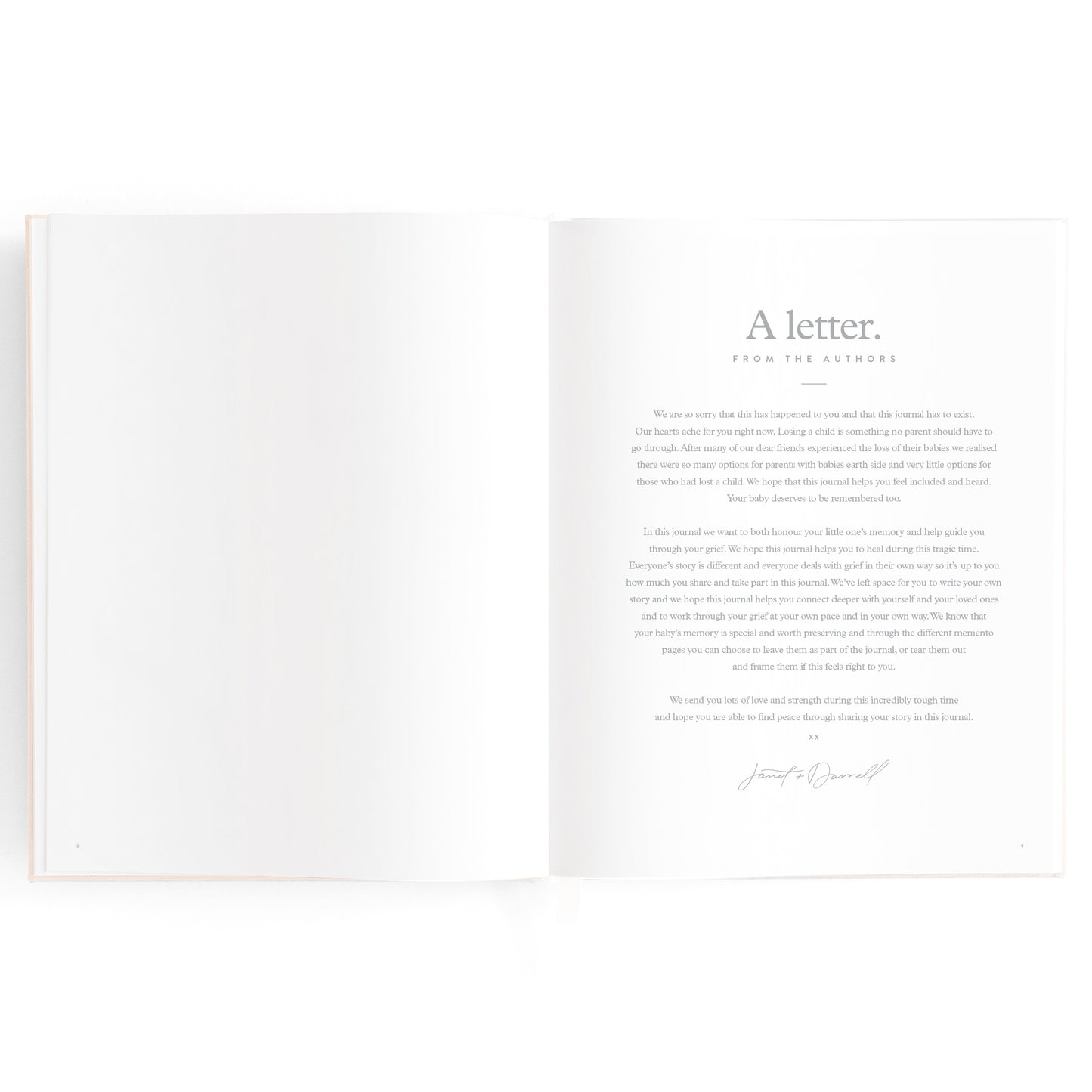 Forever In Our Hearts Journal