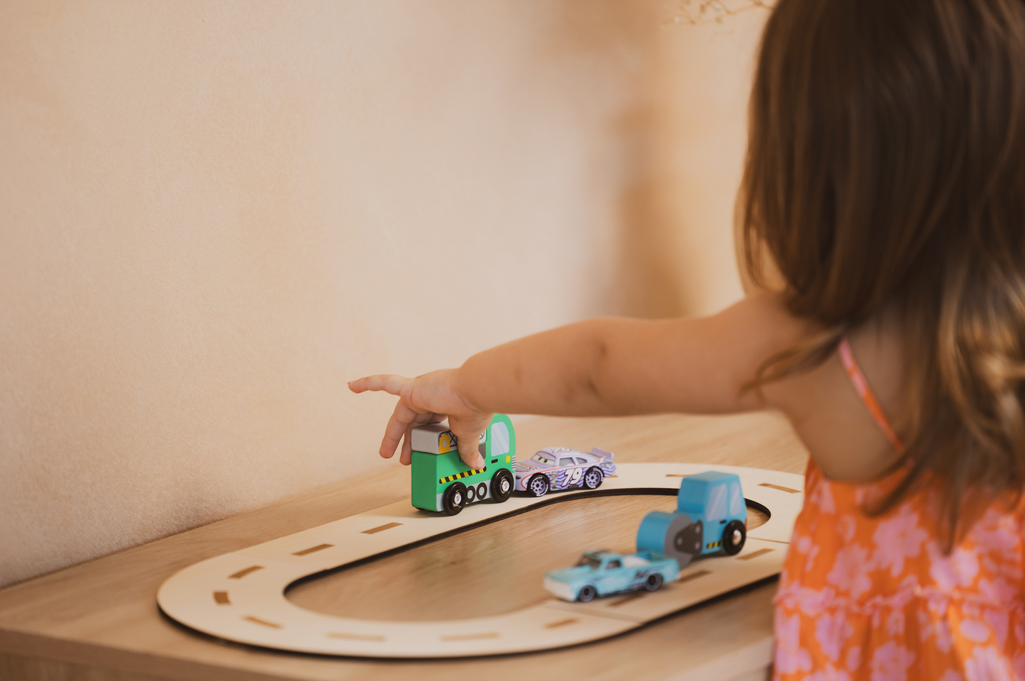 Wooden Car Tracks