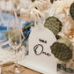 Wedding Table Numbers Each