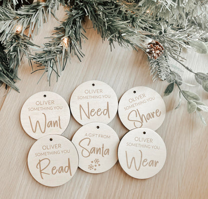Personalised Christmas Gift Tags