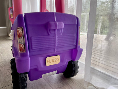 Personalised Kids Number Plate