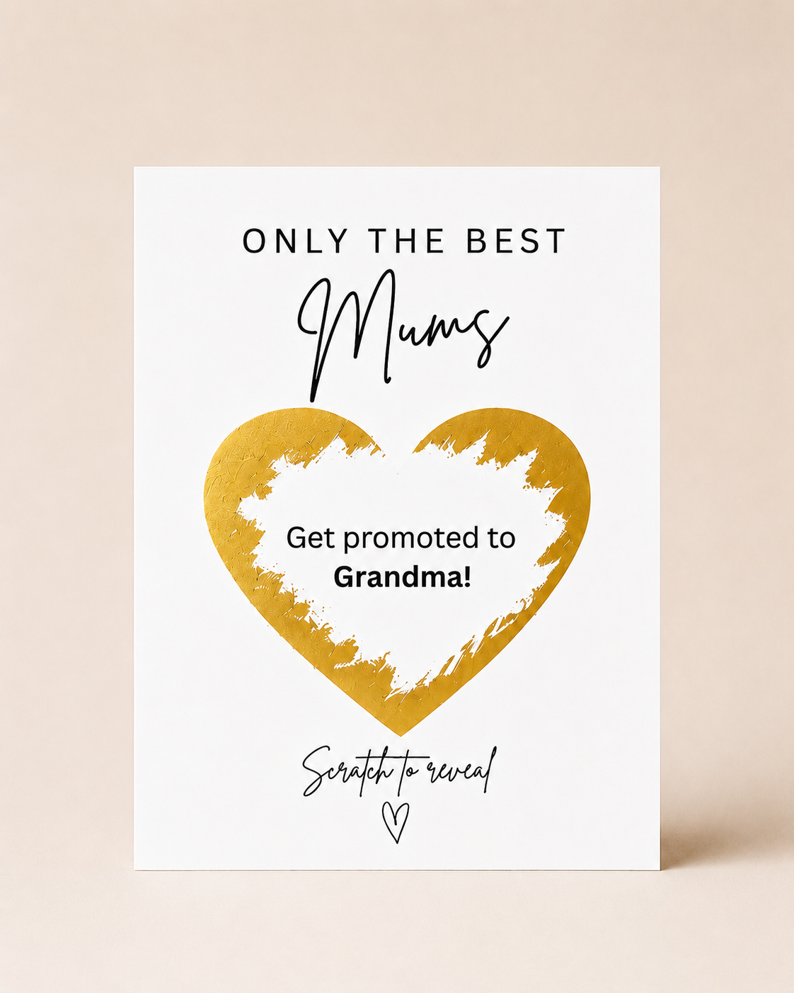 Pregnancy Announcement Scratch Cards Bundle – Mum, Dad, Grandma, Grandpa, Aunt & Uncle Baby Reveal Cards