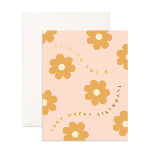 Daisy Happy Birthday Card