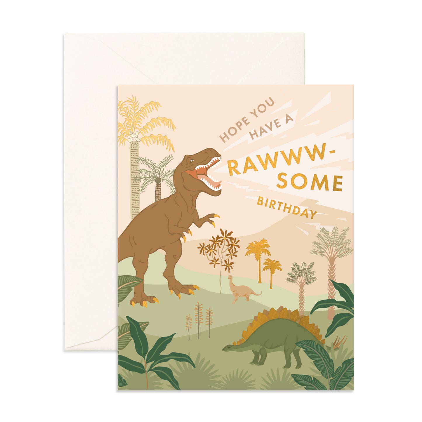 Birthday Dino Greeting Card