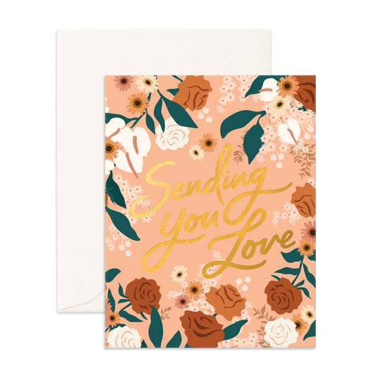 Sending love - Card