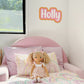 Personalised Layered Acrylic Name Plaque | Custom Bedroom & Nursery Wall Sign
