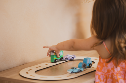 Wooden Car Tracks