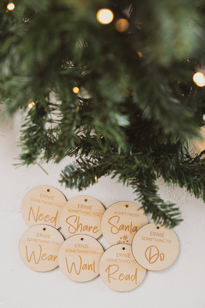 Personalised Christmas Gift Tags