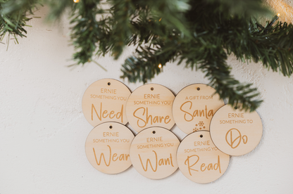 Personalised Christmas Gift Tags