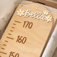 Personalised Wooden Growth Chart | Children’s Height Chart