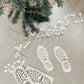 Santa Footprint Stencils