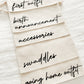 Hospital Bag Organisers - Keepsake Bags